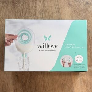 Willow Aqua Reusable Milk Containers